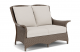 Mandalay Wicker Outdoor Loveseat