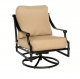 Delphi Cast Aluminum Outdoor Swivel Rocking Chair