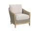 Cambria Teak & Wicker Club Chair