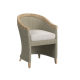 Cambria Teak & Wicker Dining Chair