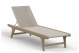 Sedona Teak Cushionless Adjustable Chaise