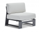 Gather Aluminum Armless Lounge Chair