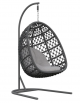 Amelia Woven Rope Hanging Chair W/Stand