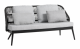 Las Colinas Cushioned Loveseat