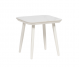 Noma Sintered Stone End Table White