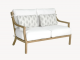 Nicoya Cushioned Loveseat