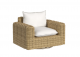 Playa Wicker Oversized Swivel Club Chair