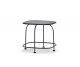 Reed Outdoor Steel Square Side Table