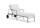 Reed Outdoor Steel Chaise Lounge 