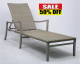 Scottsdale Wicker Chaise Lounge Driftwood 