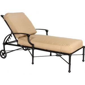 Delphi Cast Aluminum Outdoor Chaise Lounge