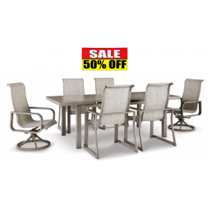 Key West 7-Piece Sling Dining Set