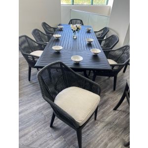 Milano Woven 9-Piece Dining Set