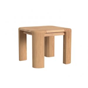 Natural Teak End Table