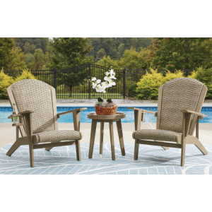 Payson Wicker Adirondack 3-Pc Set 