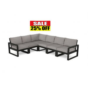 Edge 6-Piece Sectional Seating Set