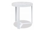 18 rd honed carrara end table outdoor furniture
