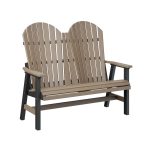 71comfo backloveseatweatherwoodblack outdoor furniture