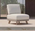 armless outdoor furniture
