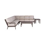 avery 5 pc sectional w coffee end outdoor furniture