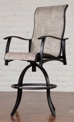 avondale sling barstool outdoor furniture