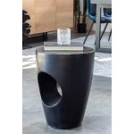 aylard outdoor stool black 3 1 outdoor furniture