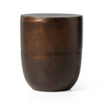 basil outdoor drink tableantique rust 1 outdoor furniture