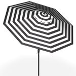 black white stripe 2 outdoor furniture