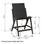 counter specs outdoor furniture