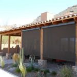 Exterior Patio Retractable Window Roller Shades Product Shot 1