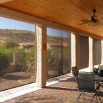 Exterior Patio Retractable Window Roller Shades Product Shot 2