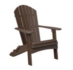 folding adirondack brazilian walnut outdoor furniture