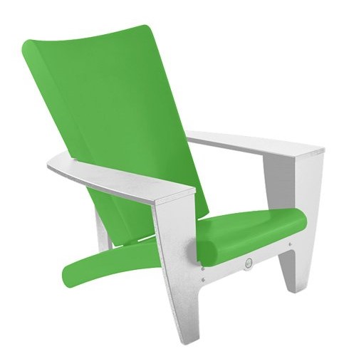 Green White