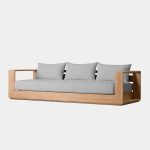 hayman three seat sofateak image 1 outdoor furniture