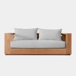 hayman two seat sofateak image 1 outdoor furniture