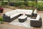 kimora 4pc sectional with swivel lounge arial outdoor furniture