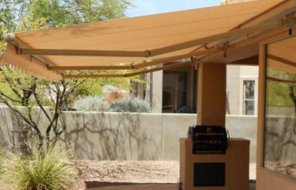 Motorized Retractable Outdoor Patio Awnings Product Shot 2