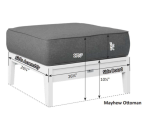 ottoman 1 4 outdoor furniture