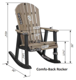 rocker specs outdoor furniture