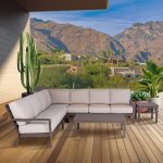 sedona sectional outdoor patio couch set