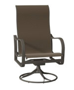 Sling Back Chairs, Swivel Rocker