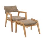 spencer lounge chair ottoman outdoor furniture