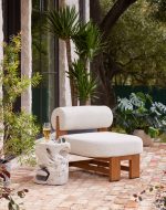 teak stool image 2 outdoor furniture