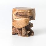teak stoolaged natural teak outdoor furniture