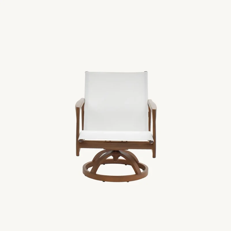 Berkeley Sling Dining Swivel Rocker - All American Outdoor Living