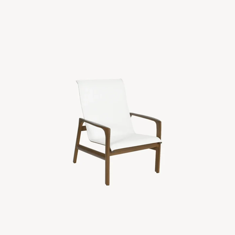 Berkeley Padded Sling Lounge Chair - All American Outdoor Living