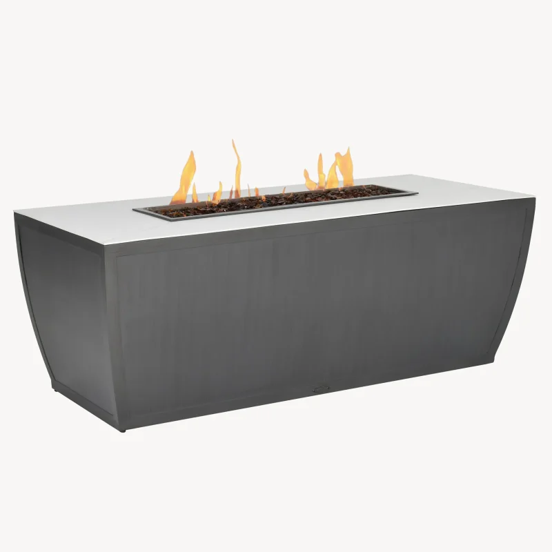 Largo 26" Rectangular Firepit - All American Outdoor Living