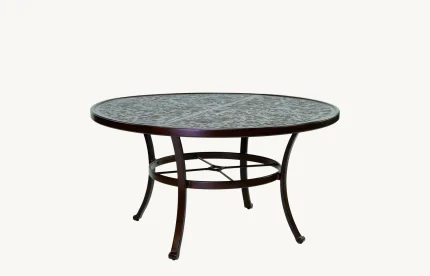 Vintage 54" Round Cast Top Dining Table - All American Outdoor Living