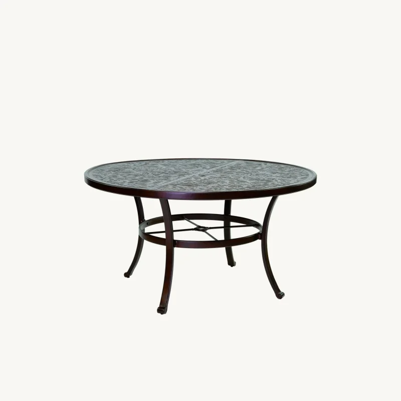 Vintage 54" Round Cast Top Dining Table - All American Outdoor Living