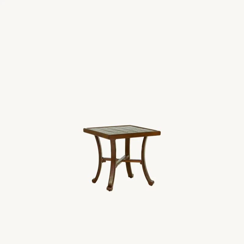 Vintage 20" Square Side Table - All American Outdoor Living